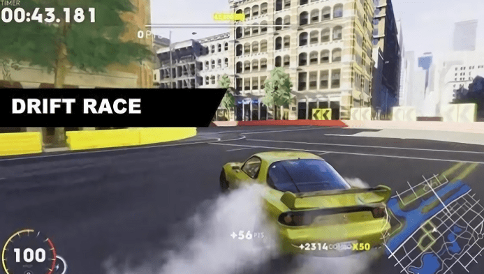 极限赛车竞速挑战赛游戏(extreme car racing game)