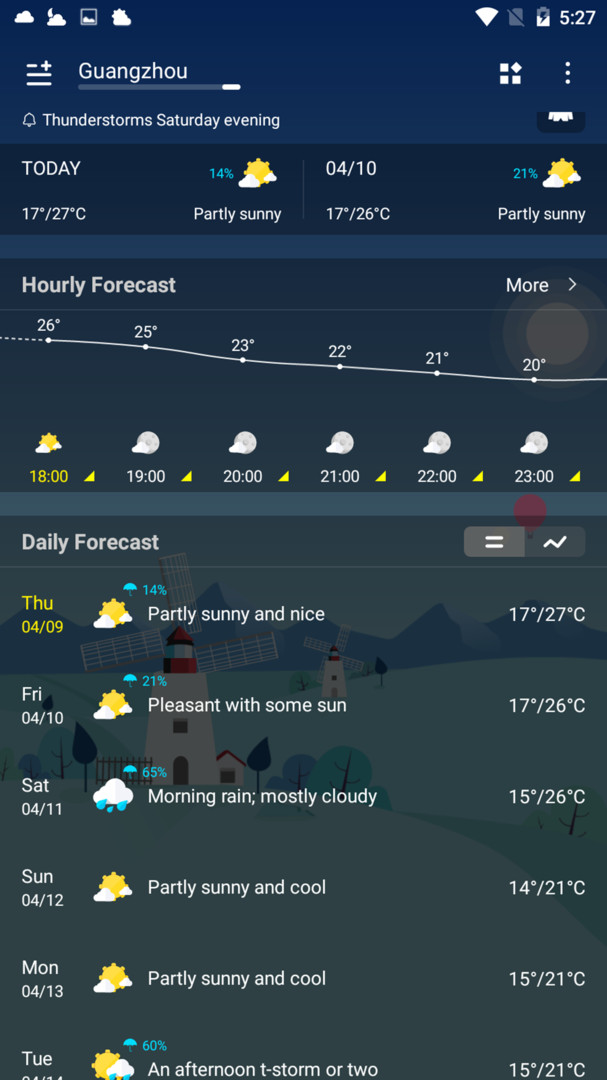 365桌面天气