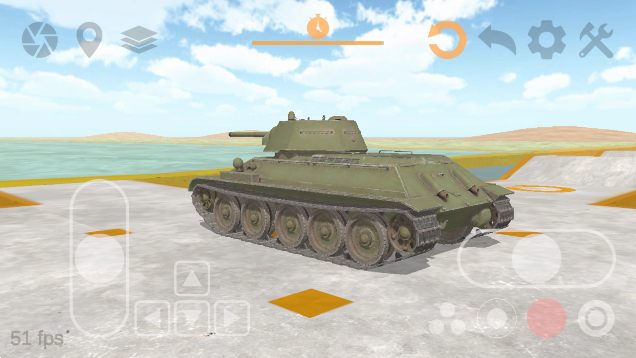 坦克物理模拟器(Tank Physics Mobile)