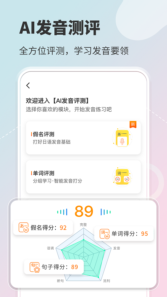 日语五十音图